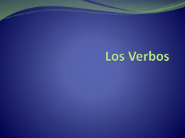 Los Verbos - Garnet Valley School District