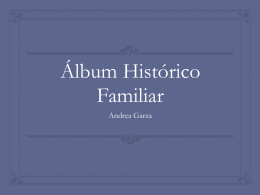Album Histórico Familiar