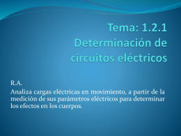 Tema: 1.2.1 Determinación de circuitos eléctricos