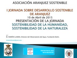 Prof. Llamas -Aranjuez, PPT 10.4.2015