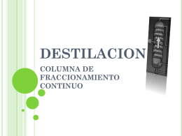 DESTILACION - FCQ