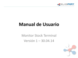 Monitor Stock Terminal