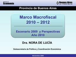 Charla Dra. Nora De Lucía - Ministerio de Economía de la Provincia