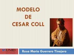 MODELO DE CESAR COLL