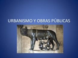 URBANISMO Y OBRAS PÚBLICAS