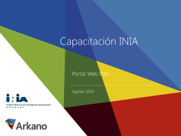 Capacitacion Secretarias INIA draft