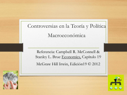 Controverias en la teoría y política macroeconómica(Econ3022