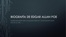 Biografía de edgar allan poe (2942464)
