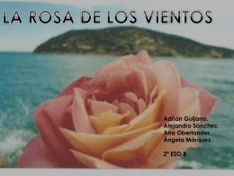 la rosa de los vientos - Lengua catellana y Literatura 2º ESO B