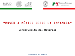 Construcción del Material - Hospital Infantil de México Federico
