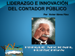 Liderazgo e innovación del Contador Público