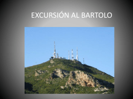 EXCURSIÓN AL BARTOLO