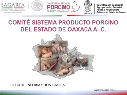 Oaxaca - Sistema Porcinos