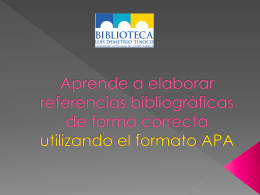 Normas APA.ppt - Biblioteca UACA