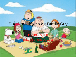 El Á Genealógico de Family Guy