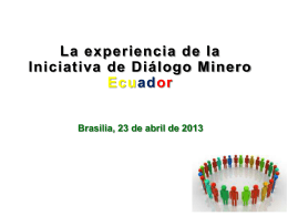 Iniciativa de Diálogo Minero