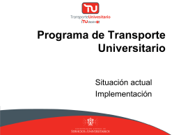 Transporte Universitario - Universidad de Guadalajara