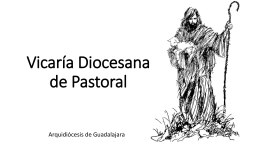 Subsidio Asamblea Pastoral - Vicaria Diocesana de Pastoral