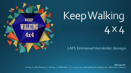 Keep Walking - Fraternidad Prominent Alumni