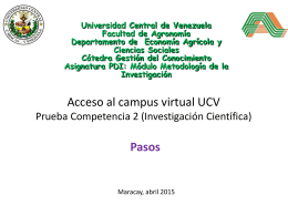 Guia Acceso al Campus Virtual UCV