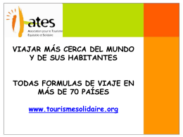 La red ATES (Asociación por un Turismo