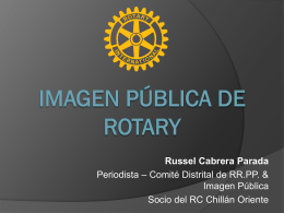 Russel Cabrera – Imagen Pública