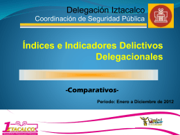 2 - Delegación Iztacalco - Gobierno del Distrito Federal