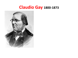 Claudio Gay 1800-1873