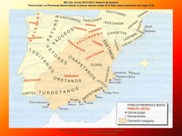 La Península Ibérica desde el primer milenio antes de Cristo hasta