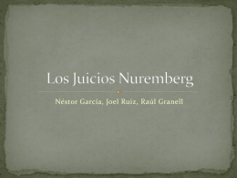 Los Juicios Nuremberg