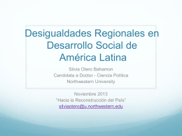 Place matters: spatial inequality in Latin America
