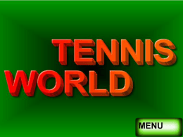 presentacion de tennis world
