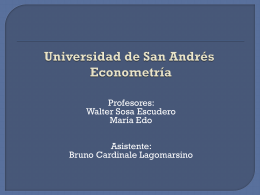Presentación de PowerPoint - Universidad de San Andrés