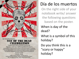 Día de los muertos