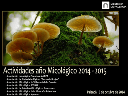 Apertura año micológico 2014