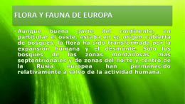FLORA Y FAUNA DE EUROPA32