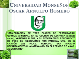 Universidad Monseñor Oscar Arnulfo Romero