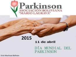 Día Mundial Parkinson - Parkinson Bolivia | Página de Inicio