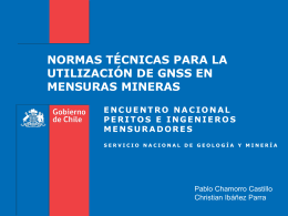 03- Norma GNSS en mensuras mineras