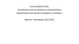 Presentacion_DQIA - Facultad de Ciencias Quimicas y