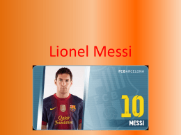 Lionel Messi - profepickett