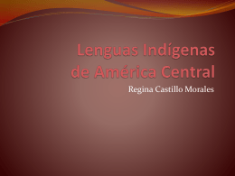 Lenguas Indígenas de América Central