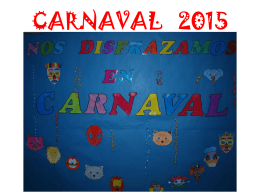 CARNAVAL 2015 - CEIP Fernando de Rojas