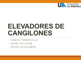 ELEVADORES DE CANGILONES