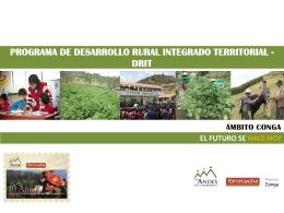 Ver la presentación del DRIT - Asociación Los Andes de Cajamarca