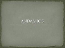 ANDAMIOS.