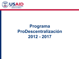 USAID_Programa_ProDescentralizacion
