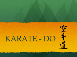 Presentación karate 25-03-15