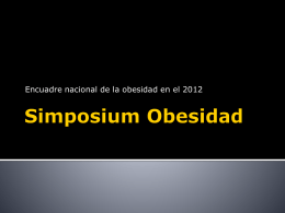 Simposium Obesidad - Dr. Víctor Huggo Córdova Pluma