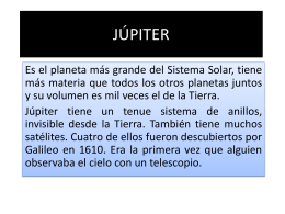 Júpiter es el planeta que gira más rápido sobre sí mismo en nuestro